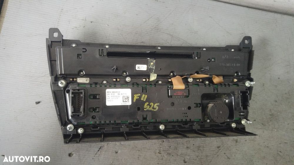 panou comanda clima ac bmw serie 5 f10 f11 9285331-01 - 2