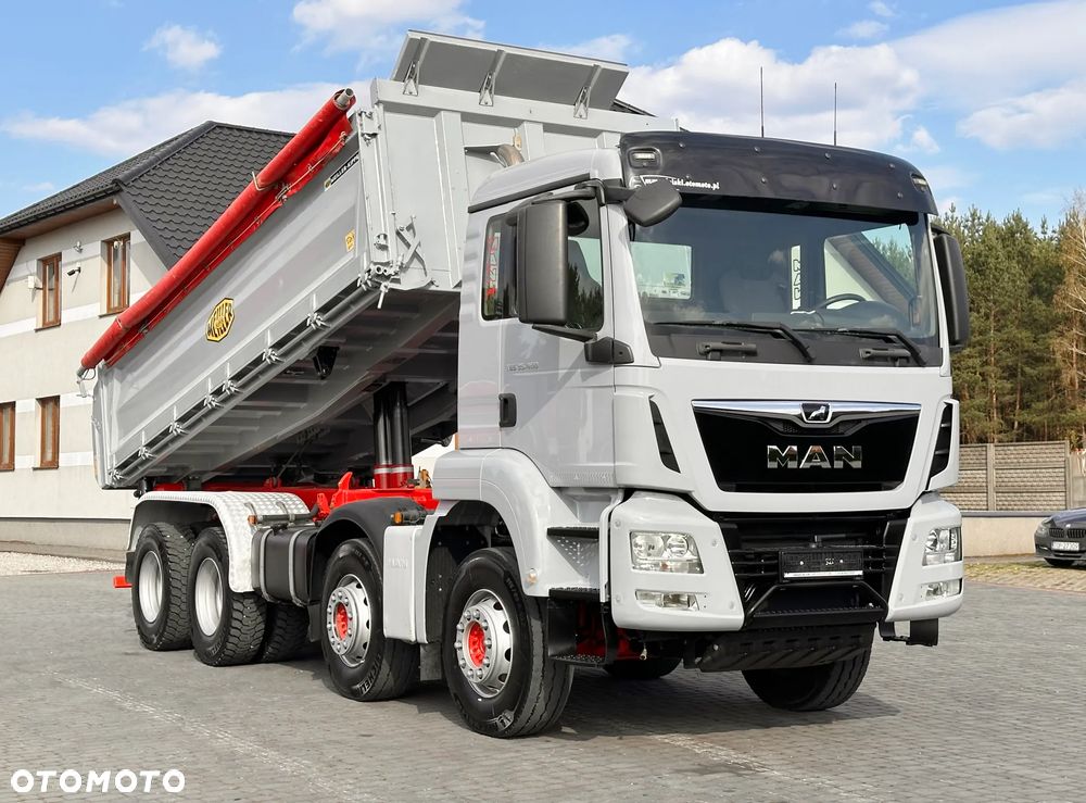 MAN TGS 35.460 8x4 WYWROTKA MEILLER BORDMATIC / DMC 34t / - 2