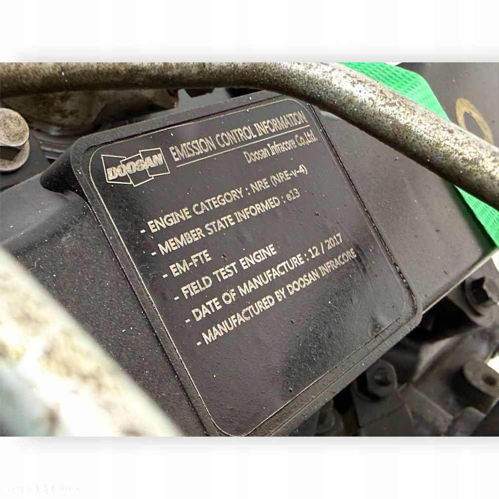 SILNIK D24PS5 Doosan Bobcat S550 S590 T590 2.4 D TD TURBO DIESEL potestowy - 12