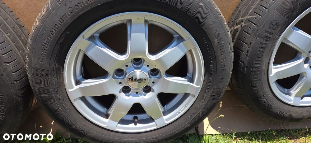 Felgi aluminiowe koła opony 5X112 15" lato kpl - 3