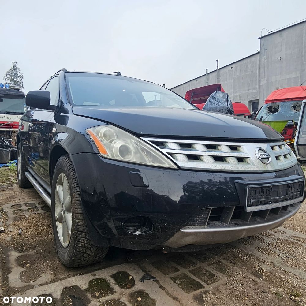 Nissan Murano Z50 3,5 automat - pojazd na części: maska, zderzak, drzwi, szyby, lusterka, chłodnica ... - 4