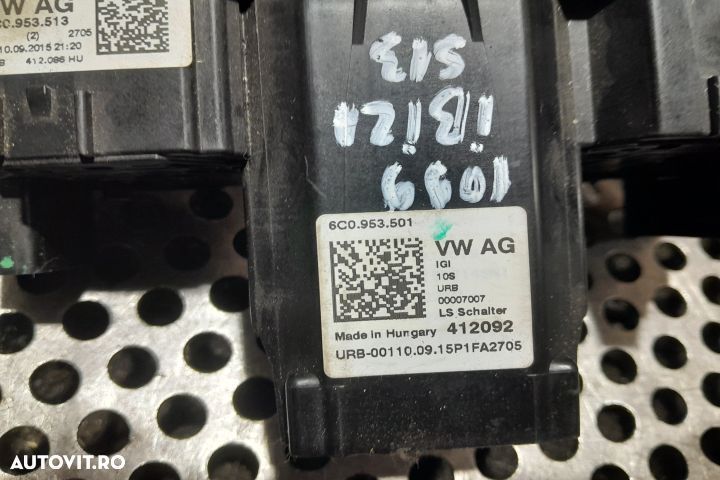 ANSAMBLU MANETE SEMNALIZARE STERGATOARE 6C0953501 / 6C0953513 6C09535 - 3