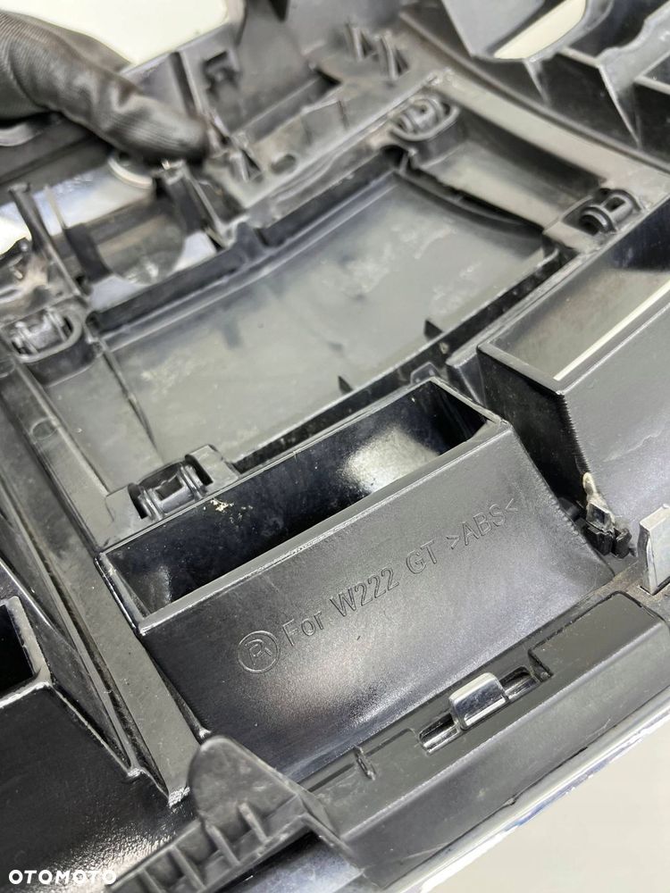 MERCEDES W222 ATRAPA GRILL ZDERZAKA PRZÓD - 12