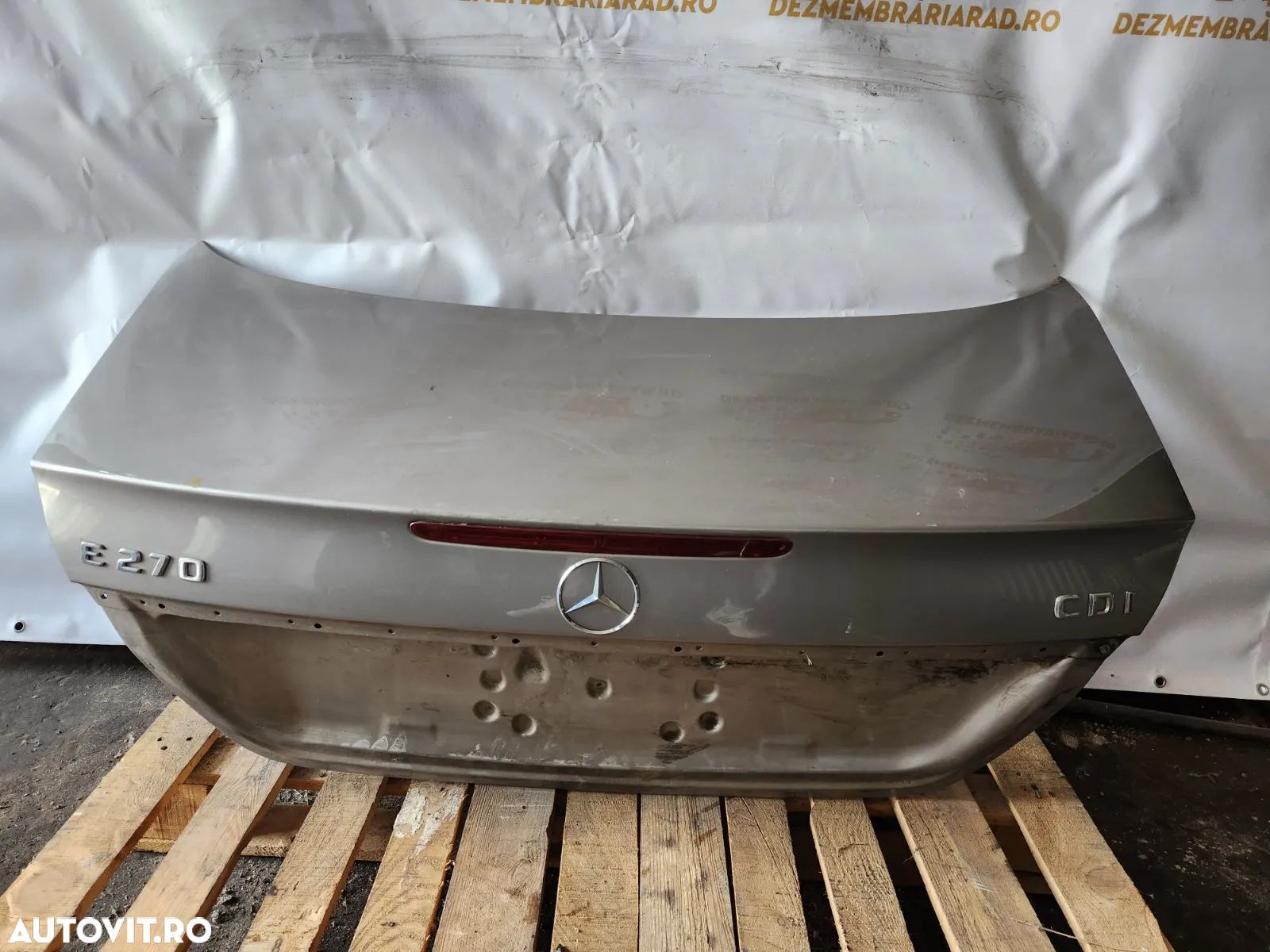 Capota Spate Portbagaj Mercedes E Class W211 An 2004-2005-2006-2007-2008-2009 Originala Aliminiu - - 1