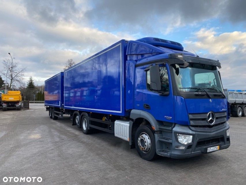 Mercedes-Benz MERCEDES ANTOS 2636 6X2 CHŁODNIA Z AGREGATEM THERMO KING T-600R Z NIEMIEC  zestaw z PRZYCZEPĄ SCHMITZ ZKO 18 IZOTERMA  NR. REF . 2030 - 3