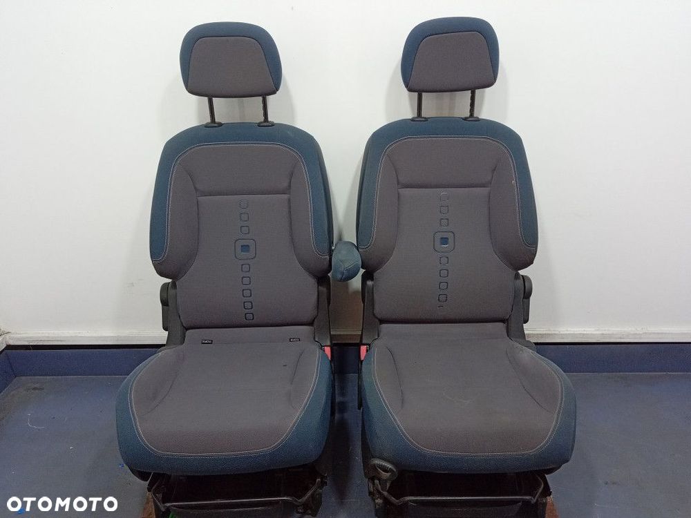 CITROEN BERLINGO II 08- MULTISPACE FOTELE PRZÓD TYŁ 5 OSÓB KOMPLET - 5