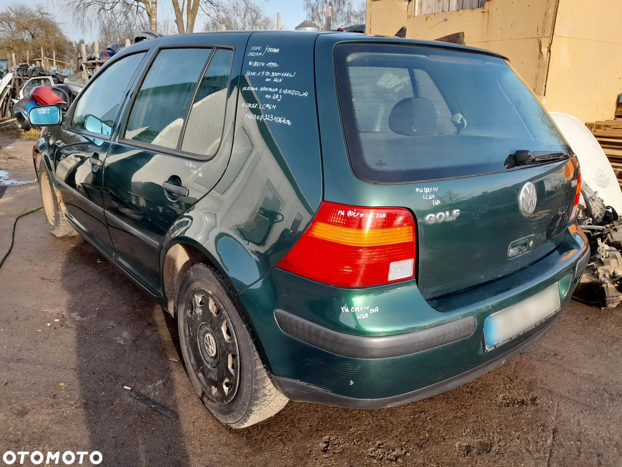 SILNIK 1.9 TDI 90KM 66kW SŁUPEK ALH VW GOLF IV - 8