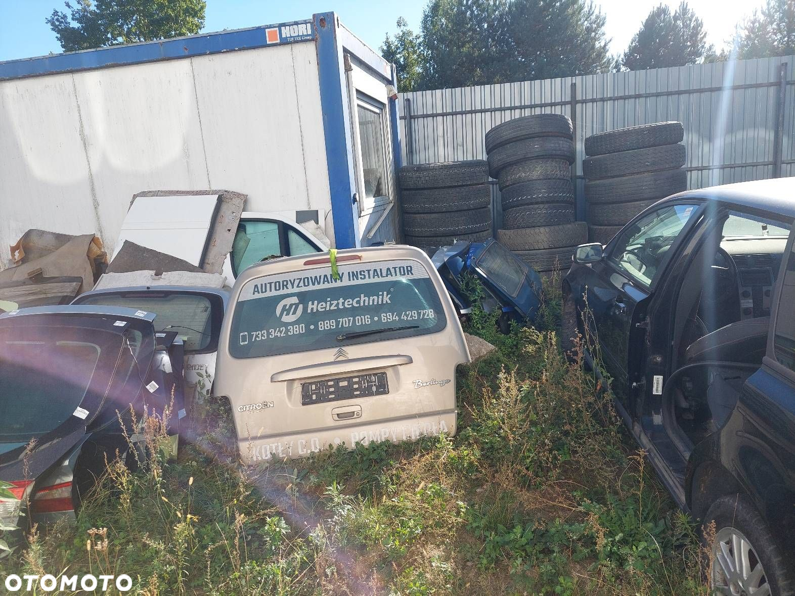 KOMPLETNY TYŁ KLAPA BAGAŻNIKA ZDERZAK TYŁ LAMPY BERLINGO I FL KDDC - 14