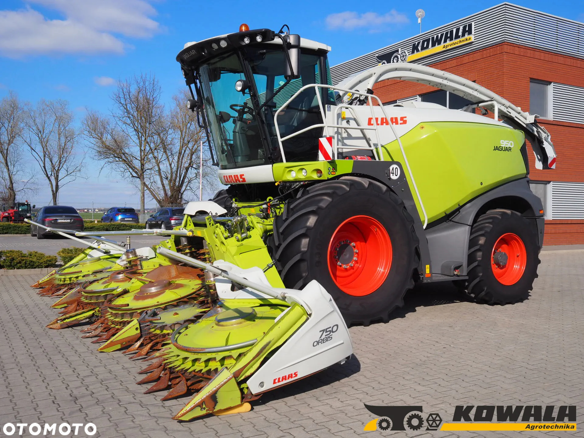 Claas Jaguar 950 4WD + Orbis 750 - 2