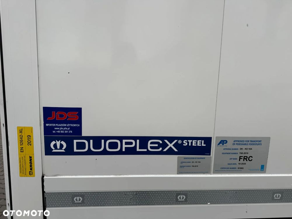 Krone Chłodnia ,Doppelstock , Carrier Vector 1550 - 30