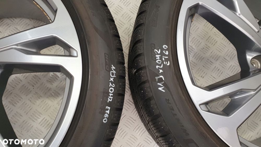 audi rs e-tron 4j3 felgi aluminiowe komplet 9jx20h et54 11jx20h et60 - 8