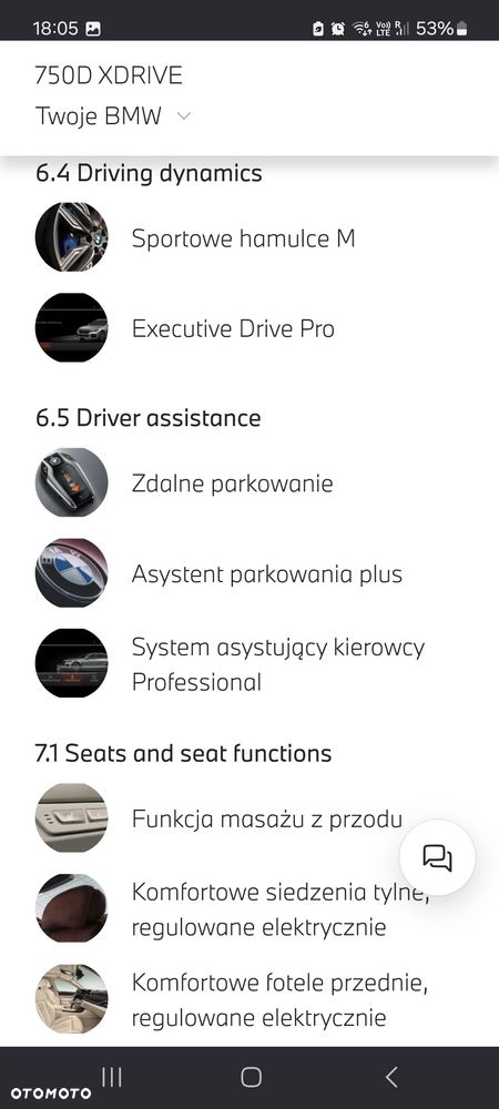BMW Seria 7 750d xDrive sport - 24