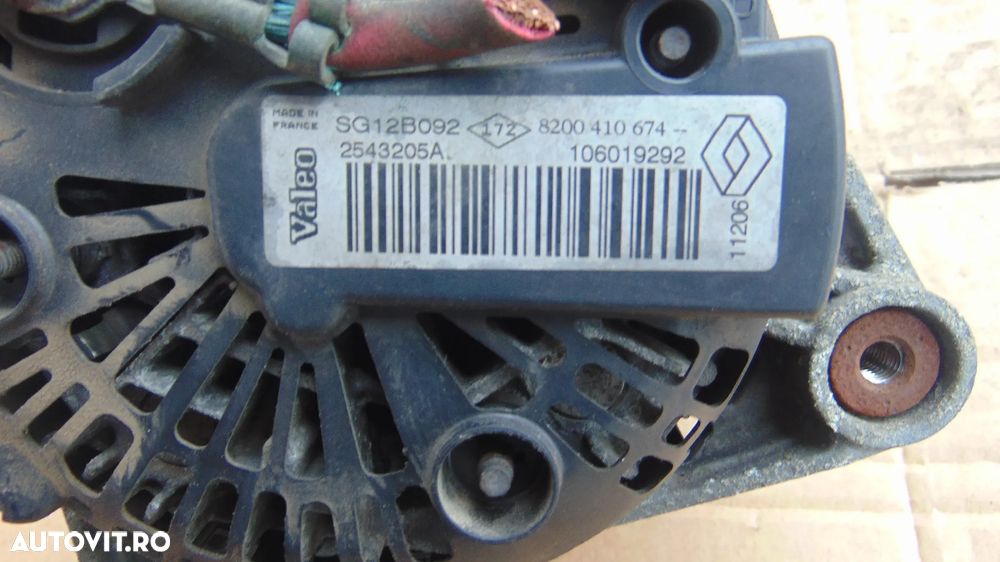 Alternator,compresor,electromotor de Renault megane 2 /1.9 DCI - 6