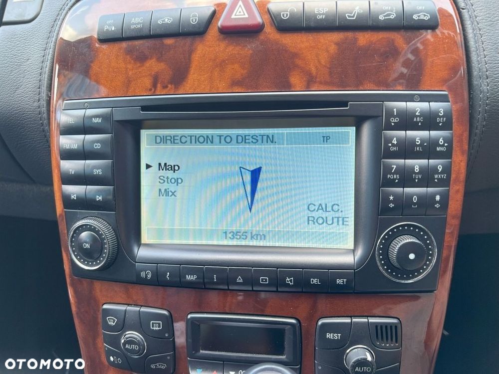Comand radio nawigacja navi OE Mercedes W215 C215 CL W220 Lift A2208205889 - 8