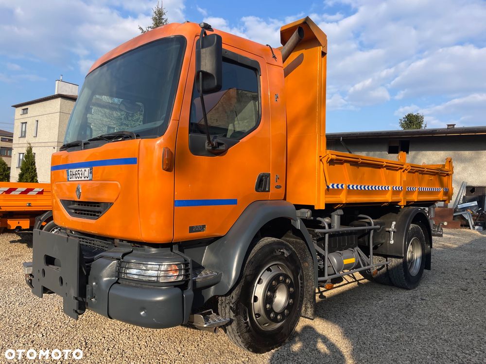 Renault Midlum. M 220.13  KERAX PREMIUM Stan !!!! Pługo-Piaskarka - 4