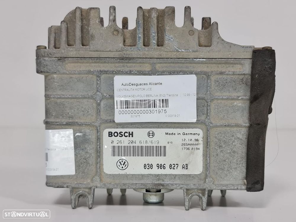 CENTRALINA MOTOR UCE VOLKSWAGEN POLO 1999 - 4
