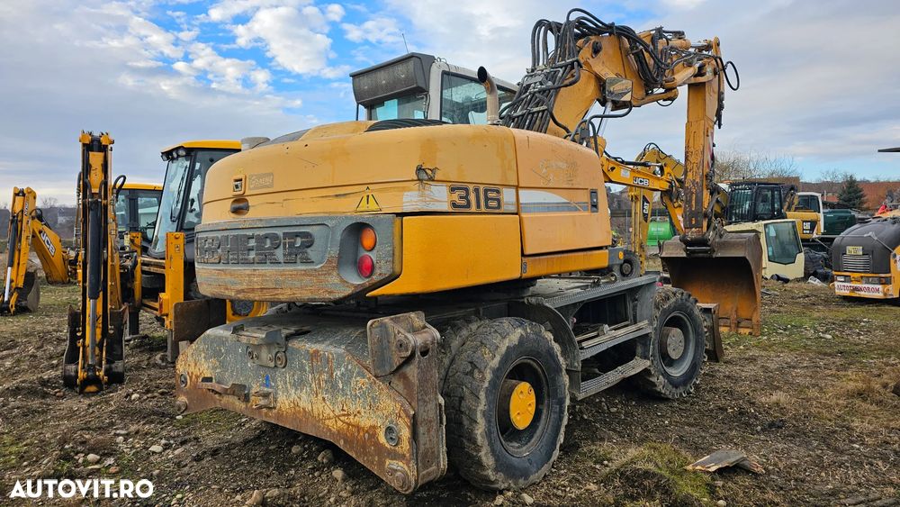 Excavator pe roți Liebherr A316, A 316 - 5