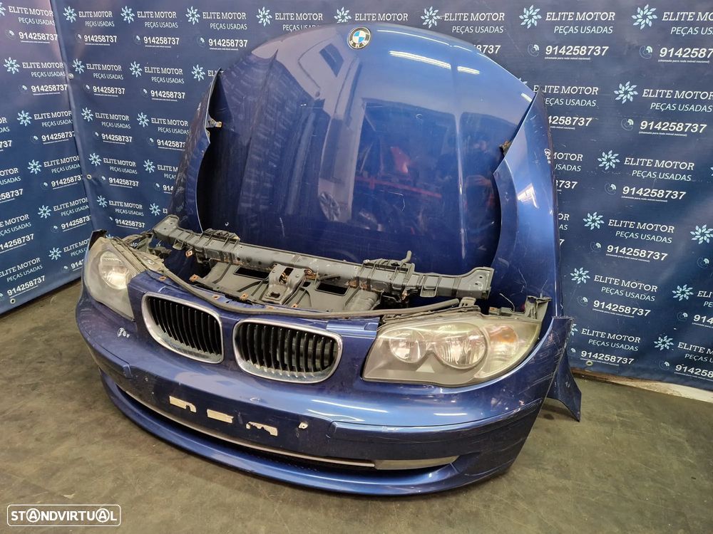 Frente completa usada BMW SERIE 1 LCI E87 E81 118D capot parachoques oticas guardalamas - 1