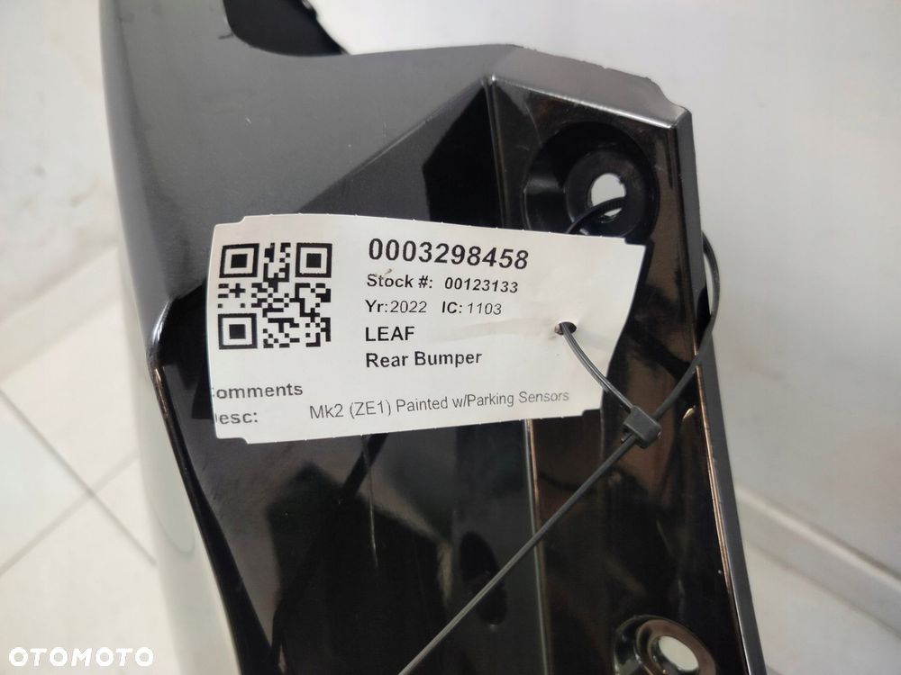 nissan leaf ii 2 2017r- zderzak tył tylny - 15