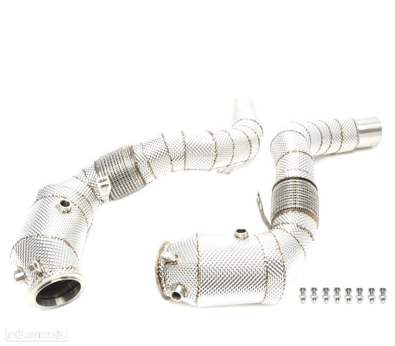 SUPRESSOR DE CATALISADOR BMW F10 F11 F07 13-17 CATALISADOR ESCUDO TERMICO - 1