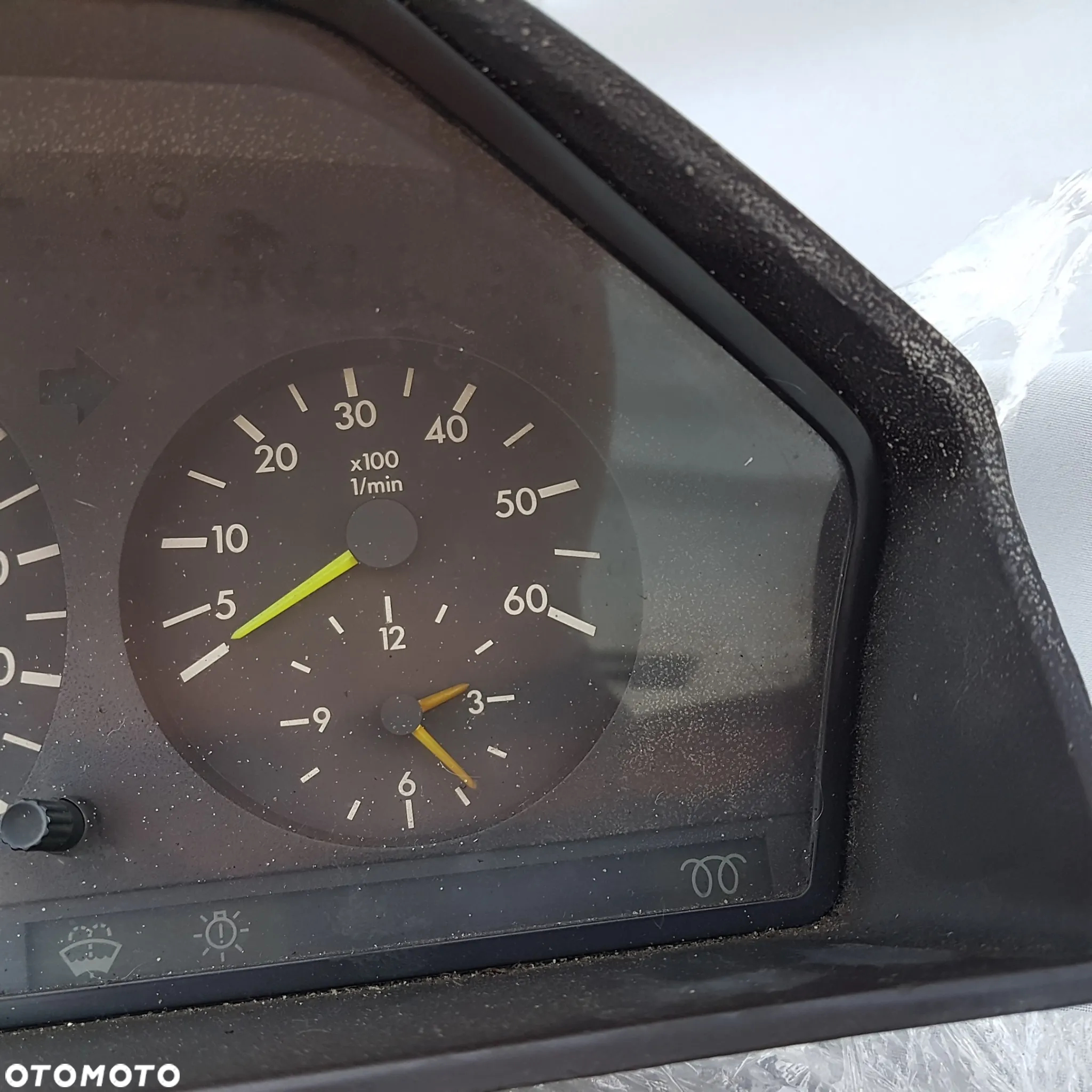 licznik obrotomierz zegary mercedes benz w124 124 oryginał benzyna  1245427469 diesel 1245427006 - 11