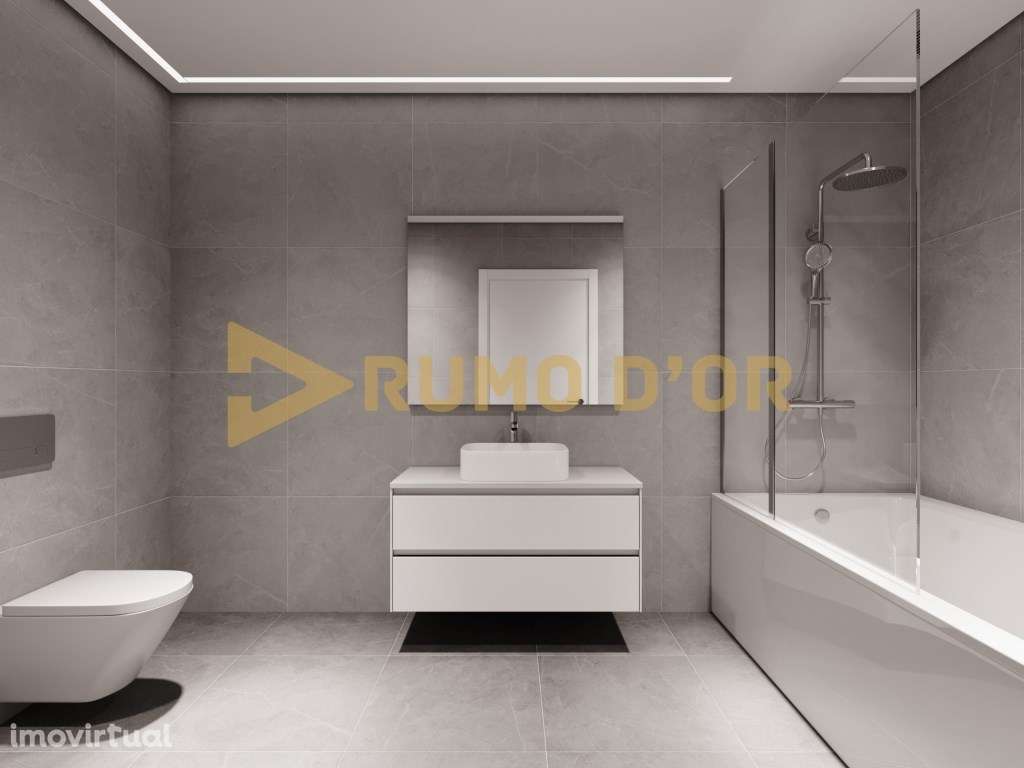 Apartamento T4 C/ varanda e parqueamento - Grande imagem: 5/12