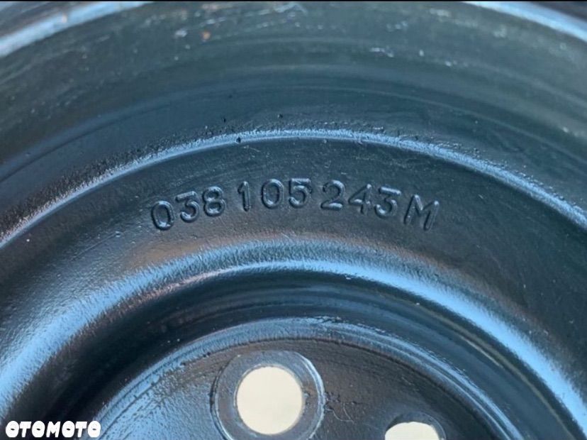 038105243M koło pasowe wału volkswagen tiguan 5N skoda Seat Audi - 3