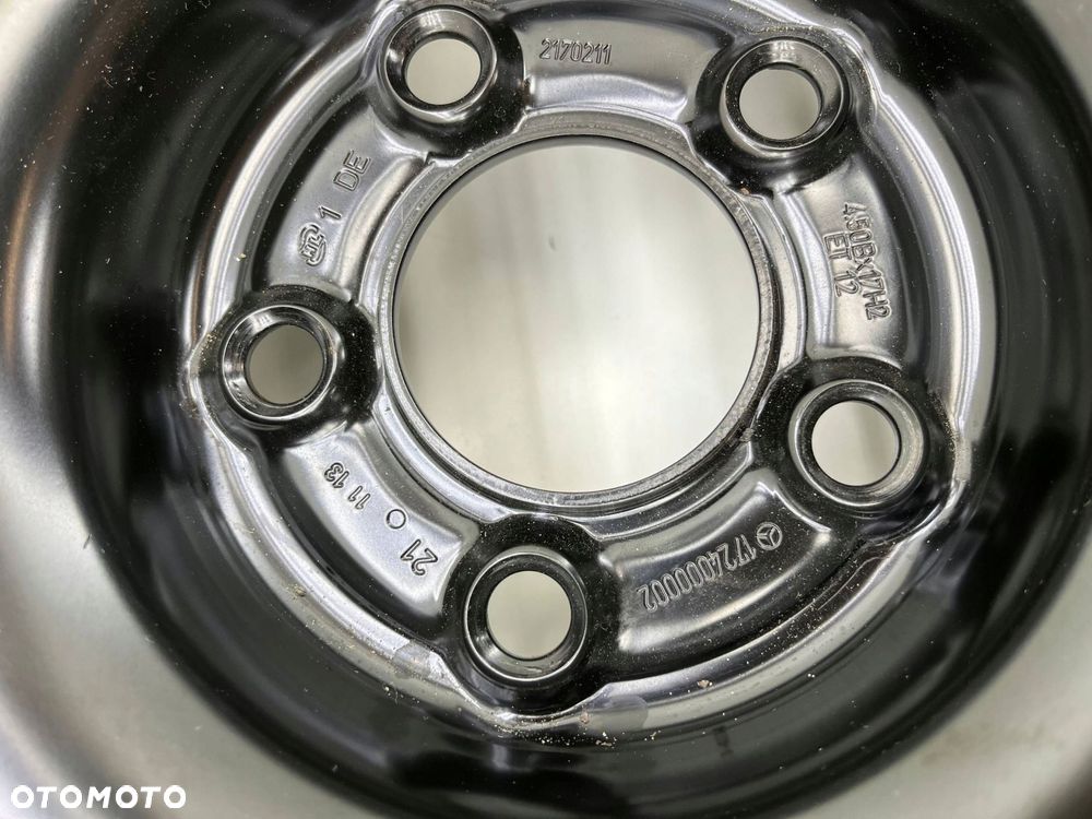 MERCEDES R172 SLK KOŁO DOJAZDOWE ZESTAW ET12 A1724000002 - 4