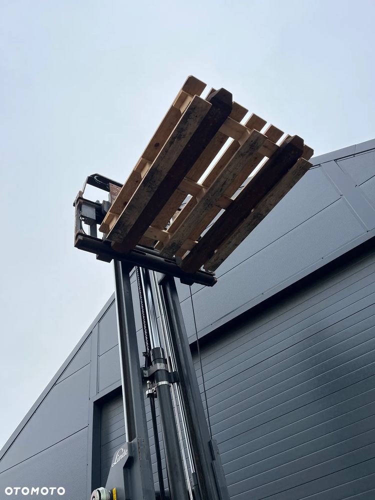 Linde H35 H30 Gaz widły teleskopowe, pozycjoner przesuw boczny kabina oświetlenie drogowe - 16