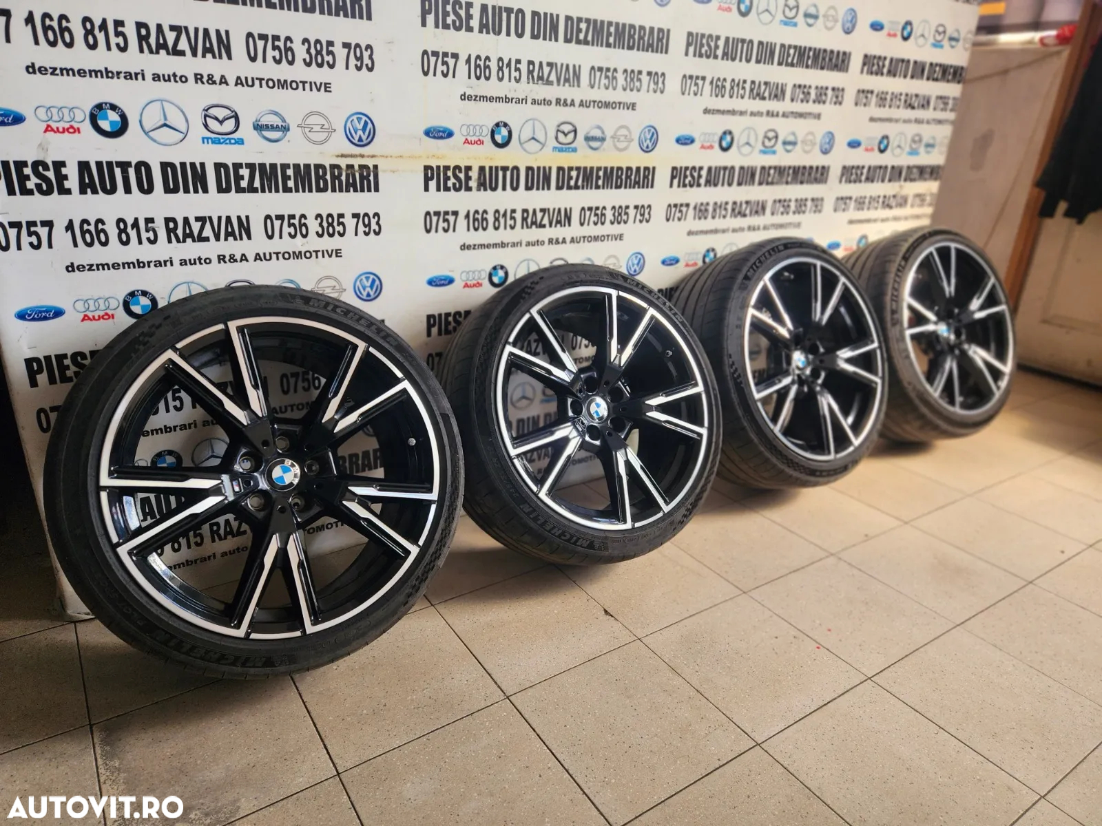Set Jante Bmw R19 M Paket Originale 2 Dimensiuni 245/35ZR19 255/35ZR19 Style M893 G20 G21 G22 G23 G - 3