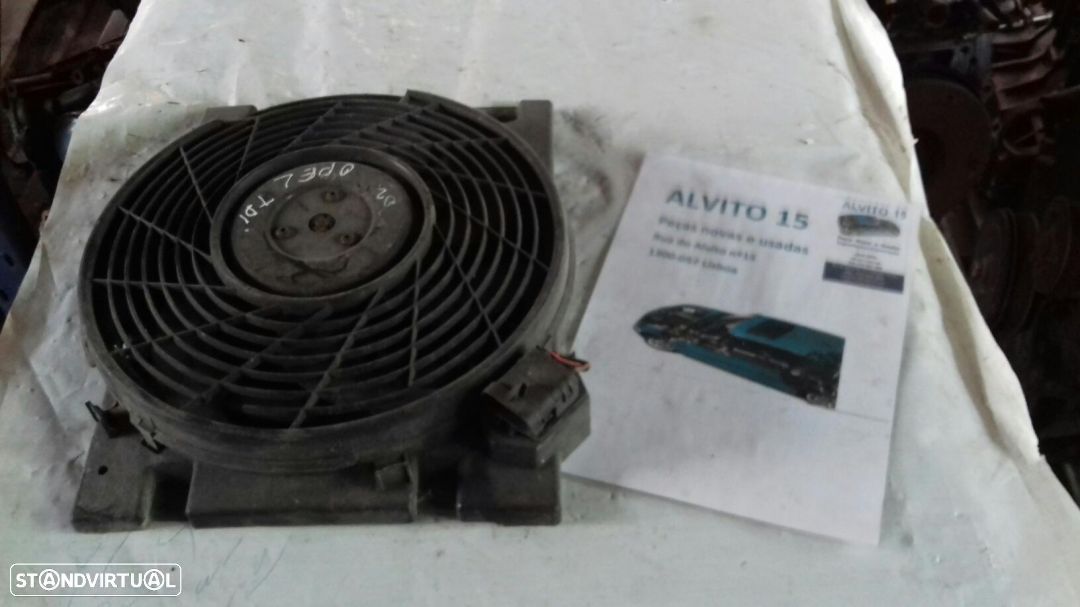 Ventoinha Motoventilador Opel diesel 2002 - 1