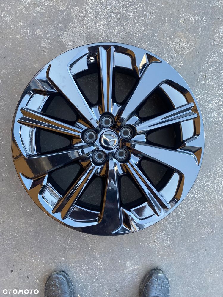 MAZDA CX60 CX-60 CX90 CX-90 20” 7,5 ET45 20 x 7,5 J ORYGINALNA 9965177500 felga aluminiowa alufelga 20 cali 20x7,5 J20 Czarna 5x114.3 - 2