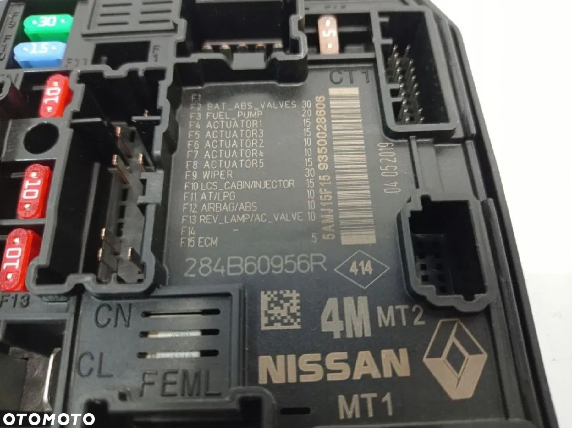 RENAULT NISSAN SKRZYNKA MODUŁ BSI BEZPIECZNIKI - 3