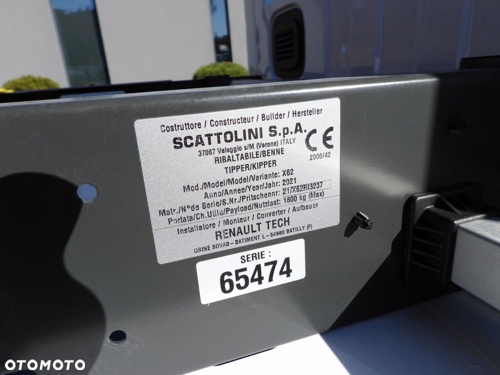 Renault MASTER WYWROTKA TROJSTRONNA PODWÓJNA KABINA DOKA 6 MIEJSC LEDY  145KM - 23