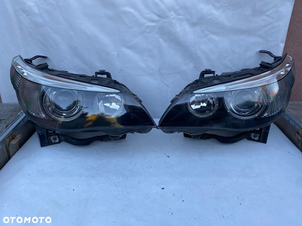 lampy BMW 5 E60 bi xenon D1S komplet EU całe - 1