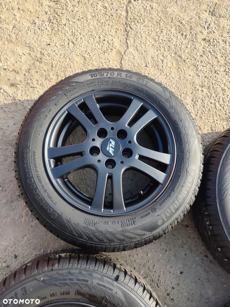 5x100 Felgi Aluminiowe Alufelgi 14 Koła Letnie Lato SKODA FABIA PRAKTIK ROOMSTER RAPID SEAT IBIZA CORDOBA TOLEDO IV 4 VW FOX POLO Legnica ALU-RAD 165/70 6,5mm - 6