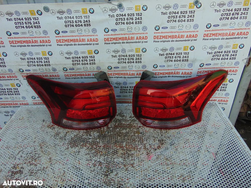 Stop Mitsubishi Outlander 3 facelift 2016-2021 stopuri stanga dreapta lampa spate tripla - 1