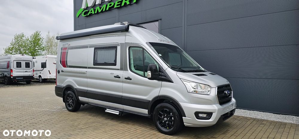 Giottiline GIOTTIVAN 60FT RAPIDO gr. Ford Transit MARKIZA SOLAR 300W KAMERA COFANIA RADIO 2DIN TRUMA DIESEL 4 OSOBOWY