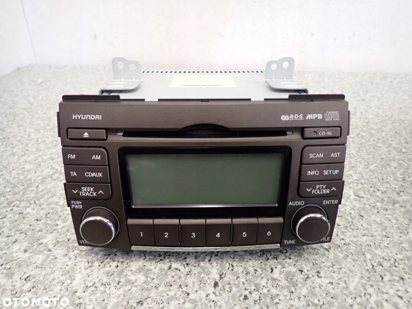 HYUNDAI SONATA V 05-09 RADIO ORYGINALNE MP3 AUX - 1