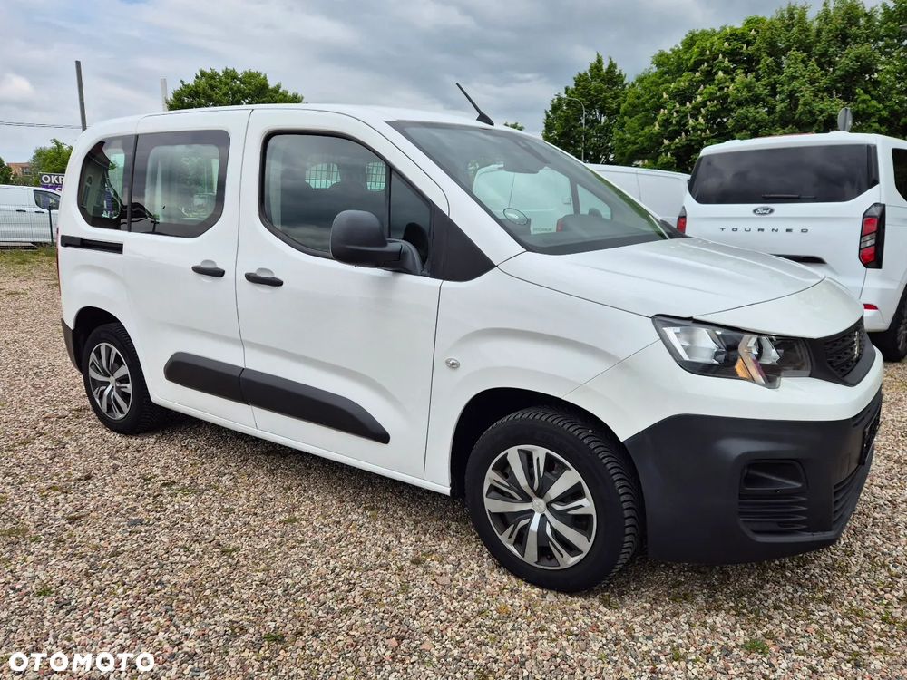Peugeot Partner }{ Automat }{ 130KM }{ FV VAT }{ 2x drzwi przesuwne } - 1