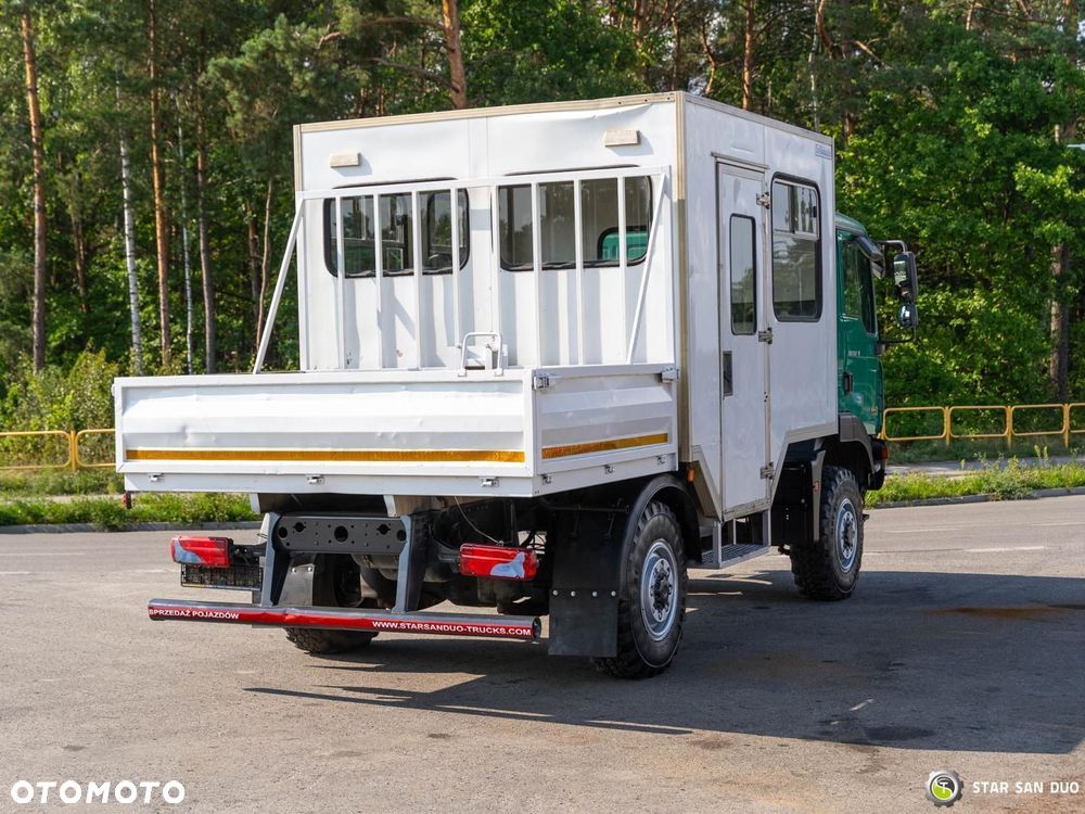 MAN TGM 13.240 4x4 BL Brygadówka Kamper Przewóz Osób - 7
