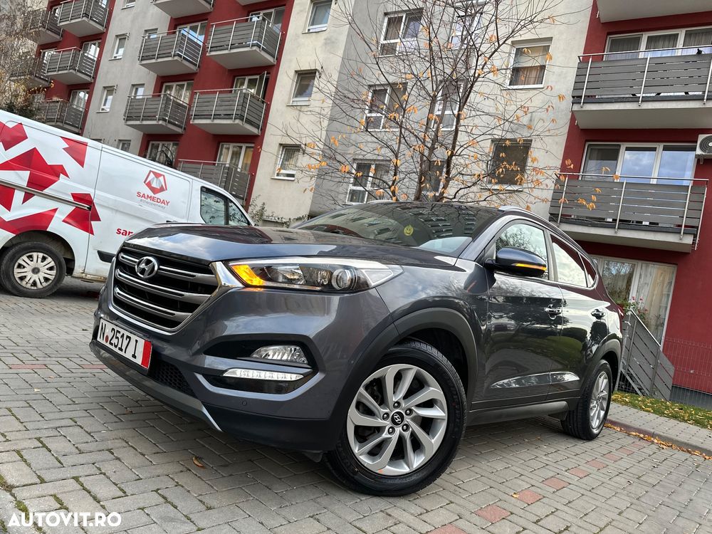 Hyundai Tucson blue 1.7 CRDi 2WD DCT Style - 1