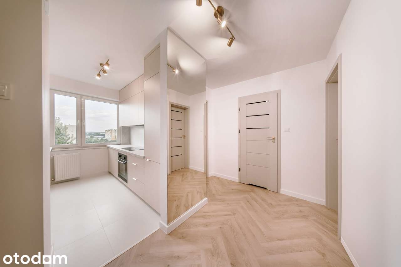 3 pokoje po remoncie | 60,8 m² | wysoki standard | balkon | Na Skarpie