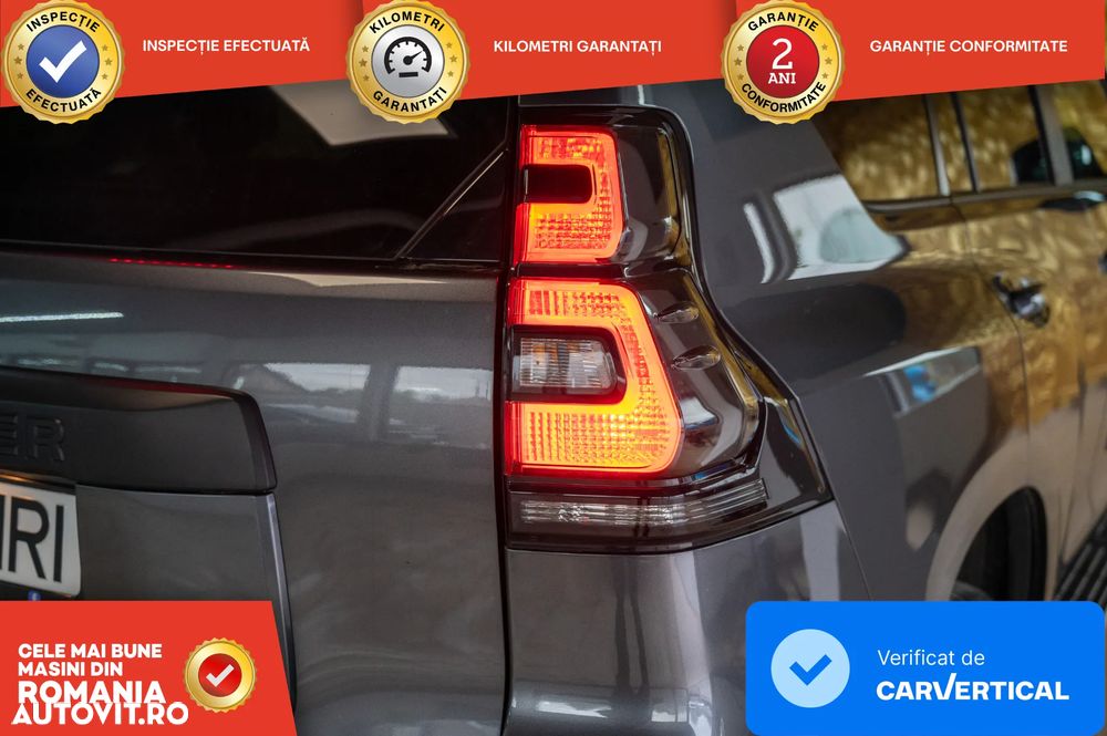 Toyota Land Cruiser 2.8l D-4D 204 CP A/T 7 locuri Luxury AVS Brown - 6