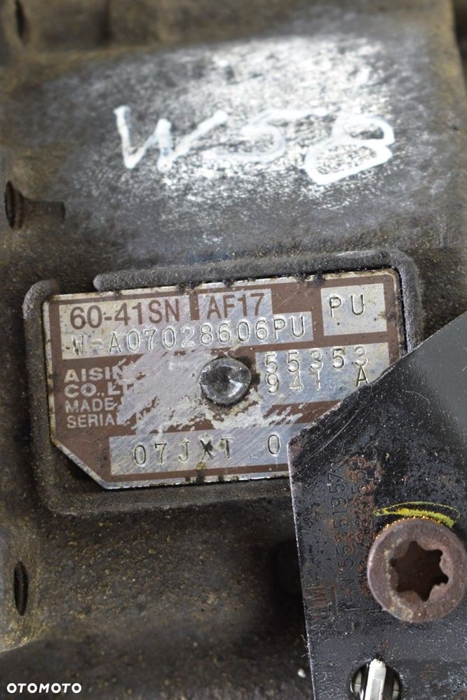 Skrzynia Biegów Automat OPEL ASTRA H ZAFIRA B 1.8 16V 55353941A 60-41SN AF1 - 4