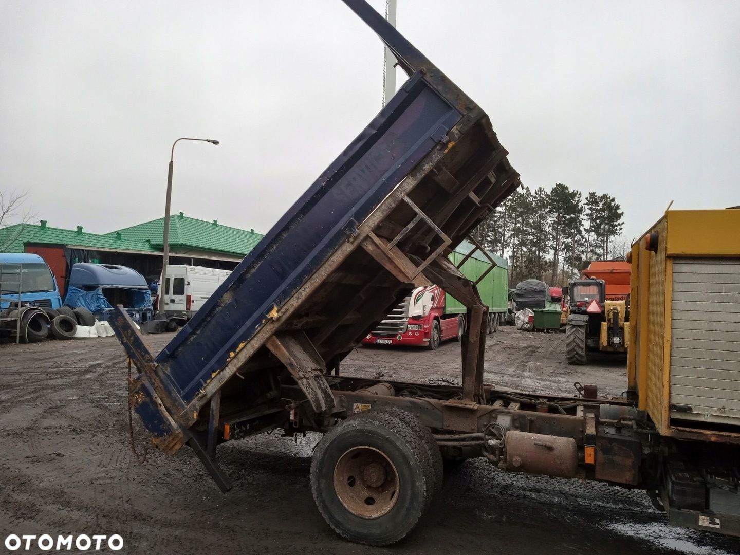 DAF LF 45 PAKA KIPER ZABUDOWA WYWROT WYWROTKA KOMPLET - 1