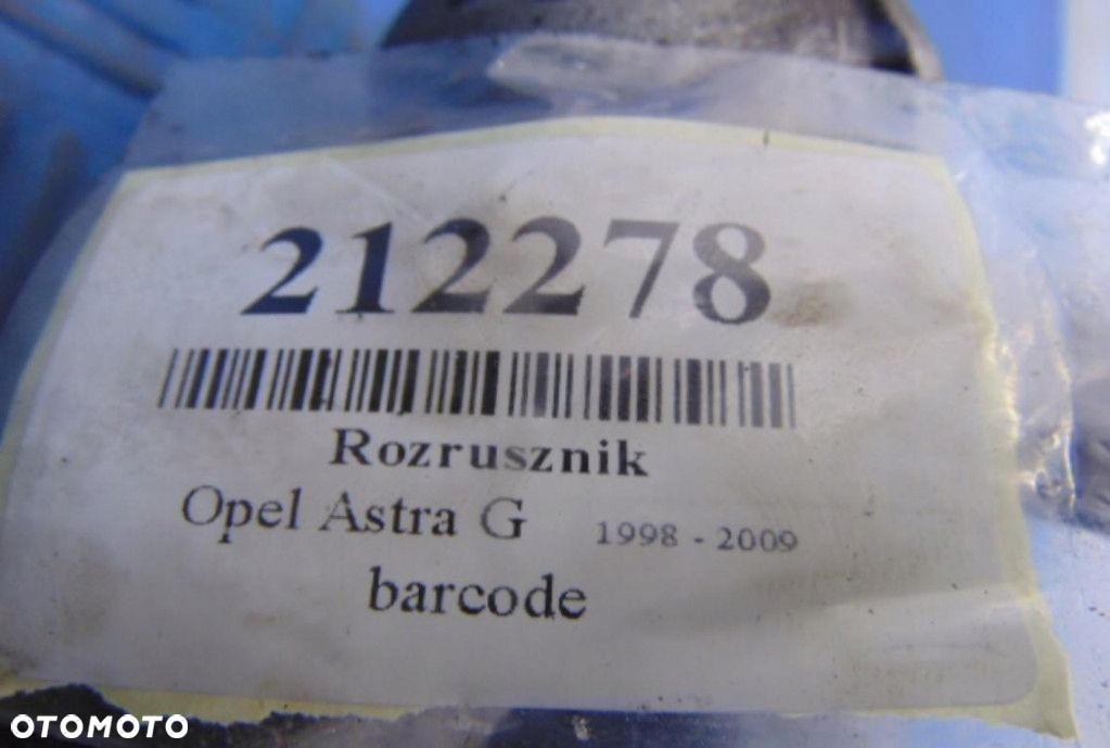 OPEL ASTRA G 1.8 16V ROZRUSZNIK - 8