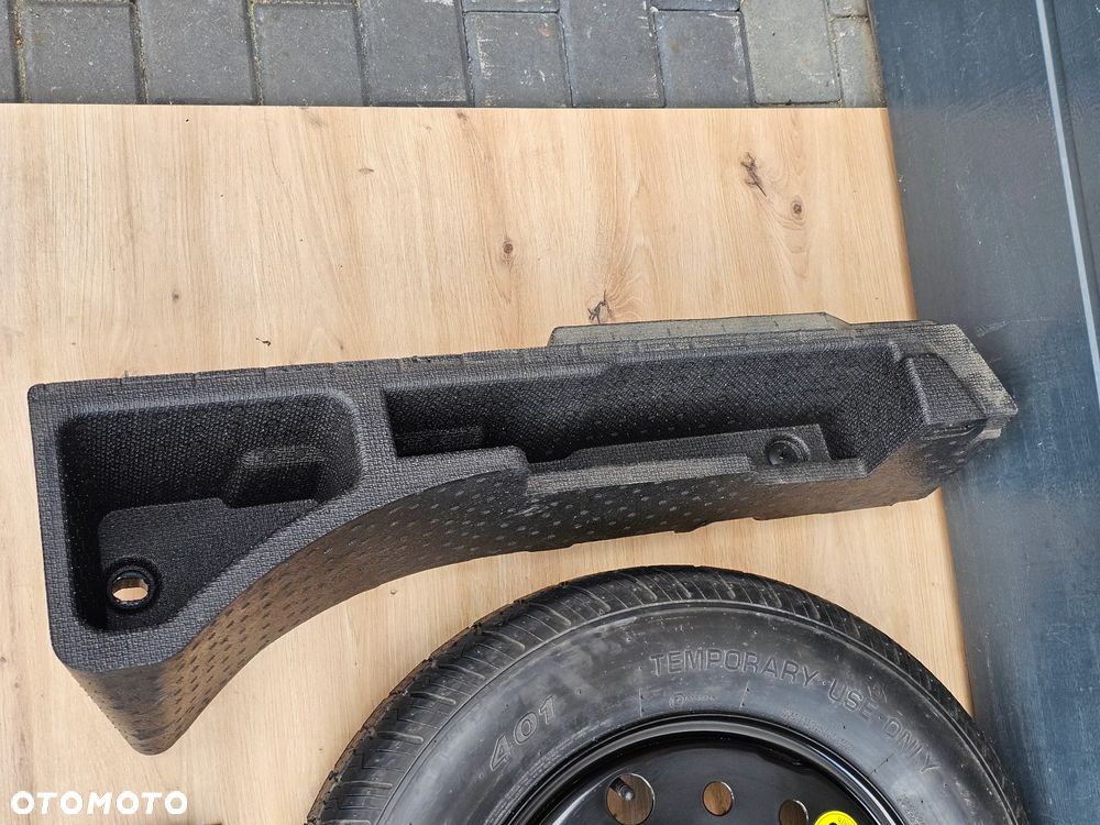 KOŁO DOJAZDOWE R16 ZESTAW KLUCZ HAK STYROPIANY OPEL ANTARA 5X115 155/90/16 - 9