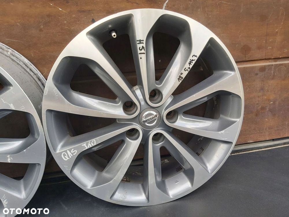 Nissan Juke I F15 Quashqai J10 Alufelgi 18 5x114,3 6,5j - 4