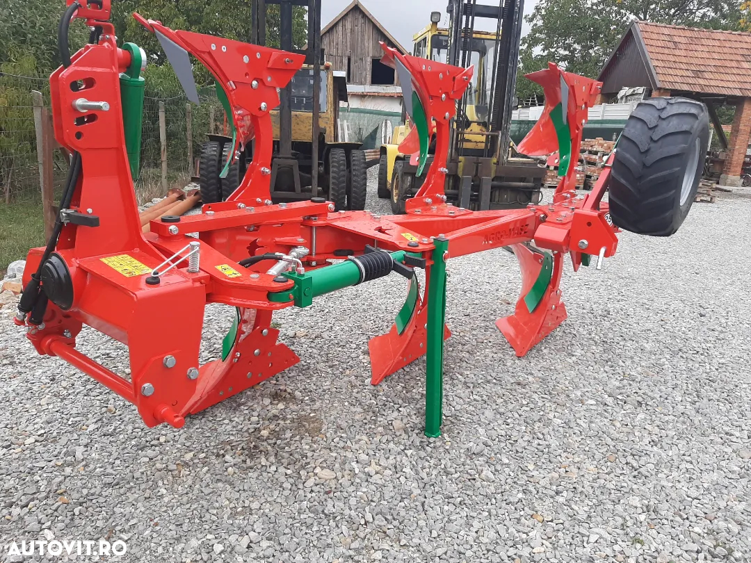 Agro-Masz Plug reversibil PO3+, cadru 140x140 cm, distanta 100 cm - 4